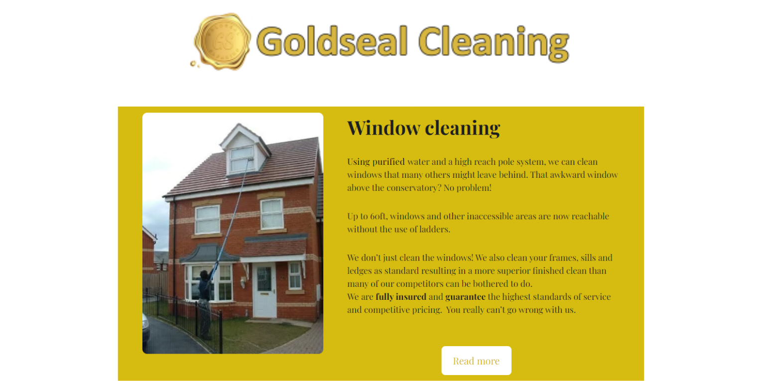 Goldseal Cleaning